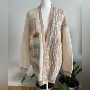 Vintage 80s/90s Deadstock Novelty Cardigan/Sweater